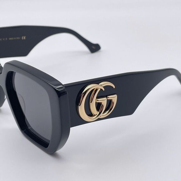 BRAND NEW GUCCI GG0956S 003 Women Black/Grey Sunglasses main image 6